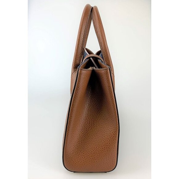 NIB Gucci Jackie 1961 Tote Bag In Blue & Ivory Medium - Picture 5 of 15